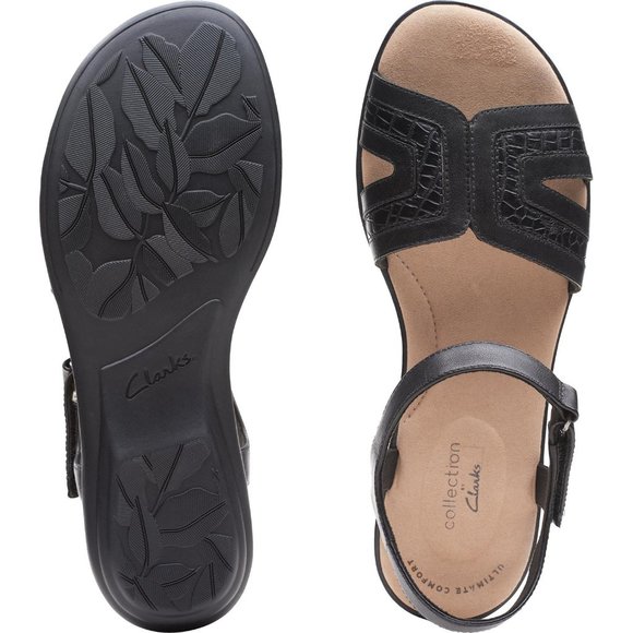 Clark's Ada Mist Ankle Strap Sandals Size 6.5 NIB + NWT - Picture 1 of 13